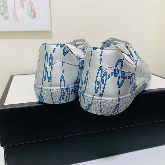 GUCCI Ace GG coated leather sneakers - Picture 6 of 8